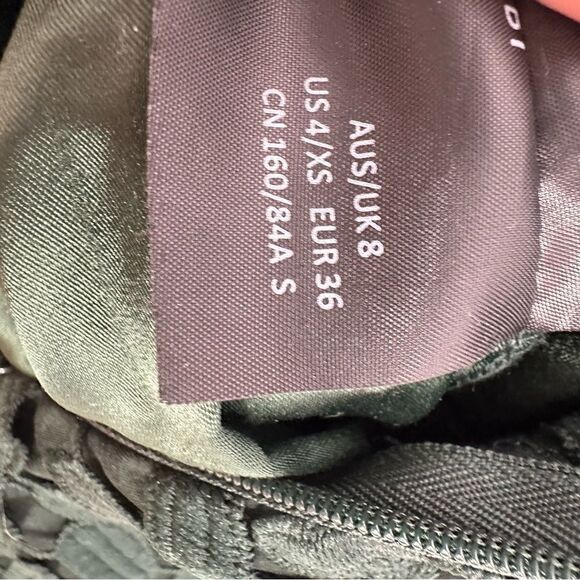 Bardot Green Gemma Lace Halter Cocktail Midi Dress | Size S - Picture 12 of 12